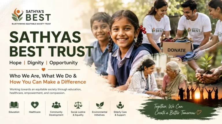 Sathyas Best Trust - Who We Are, What We Do & How You Can Make a Difference